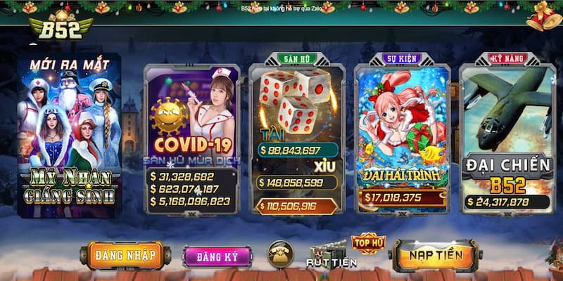 Slots game b52 có nhiều ưu điểm