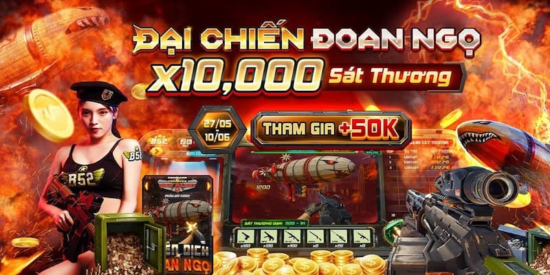 Tổng hợp các khuyến mãi tại cổng game b52