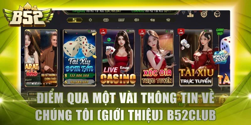 Điểm qua một vài thông tin về chúng tôi B52Club